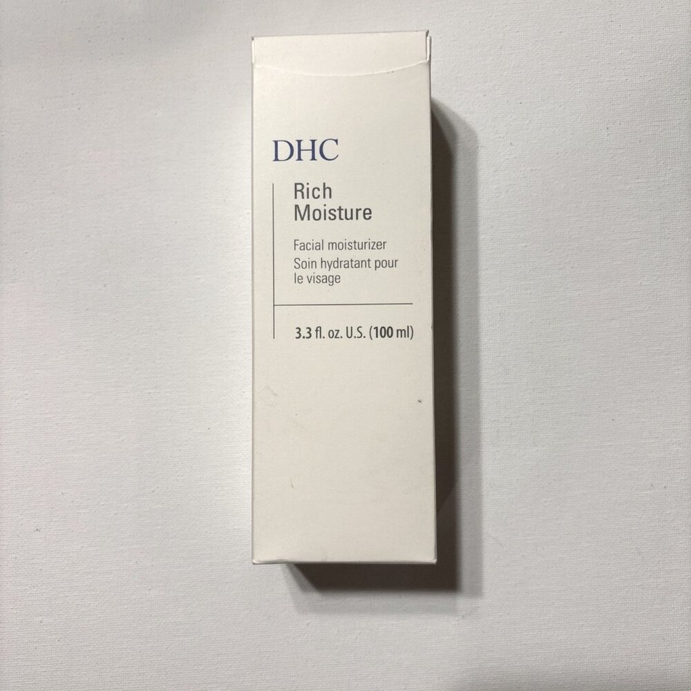 DHC Rich‎ Moisture Facial Moisturizer 3.3 Fl Oz Lightweight Hydrating Lotion